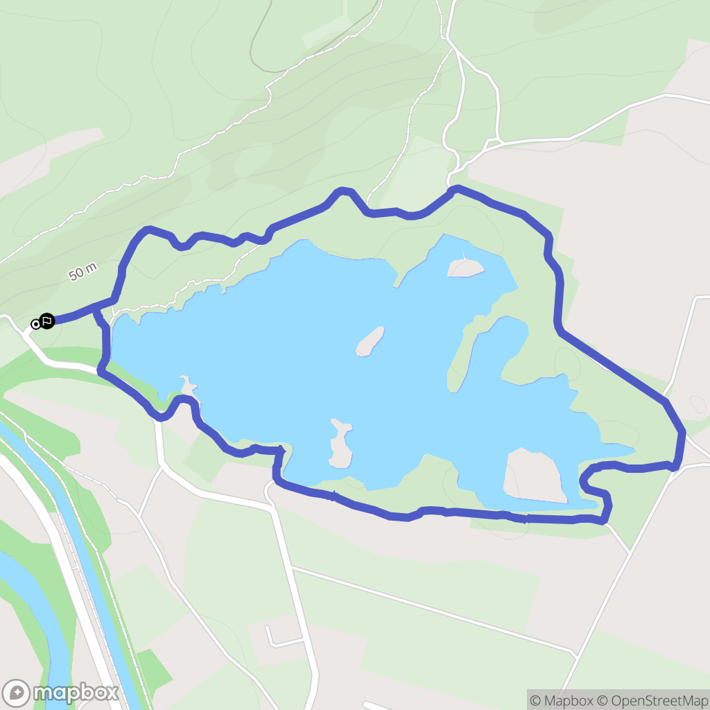 Argens-Minervois : carte du parcours de randonnée - France