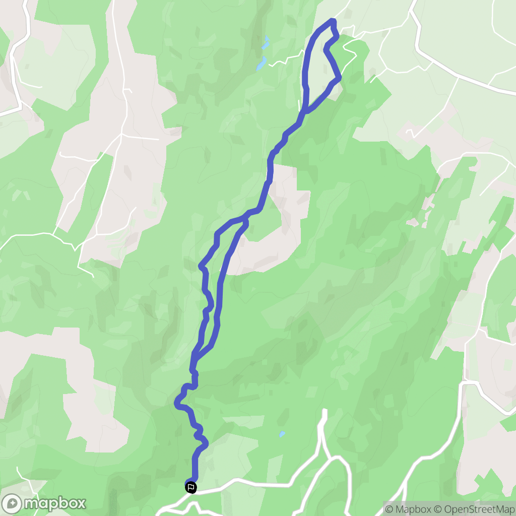 Saint-Laurent-de-Carnols : carte du parcours de randonnée - France