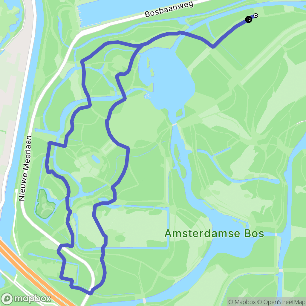 Amstelveen: routekaart voor buitenactiviteiten - Netherlands