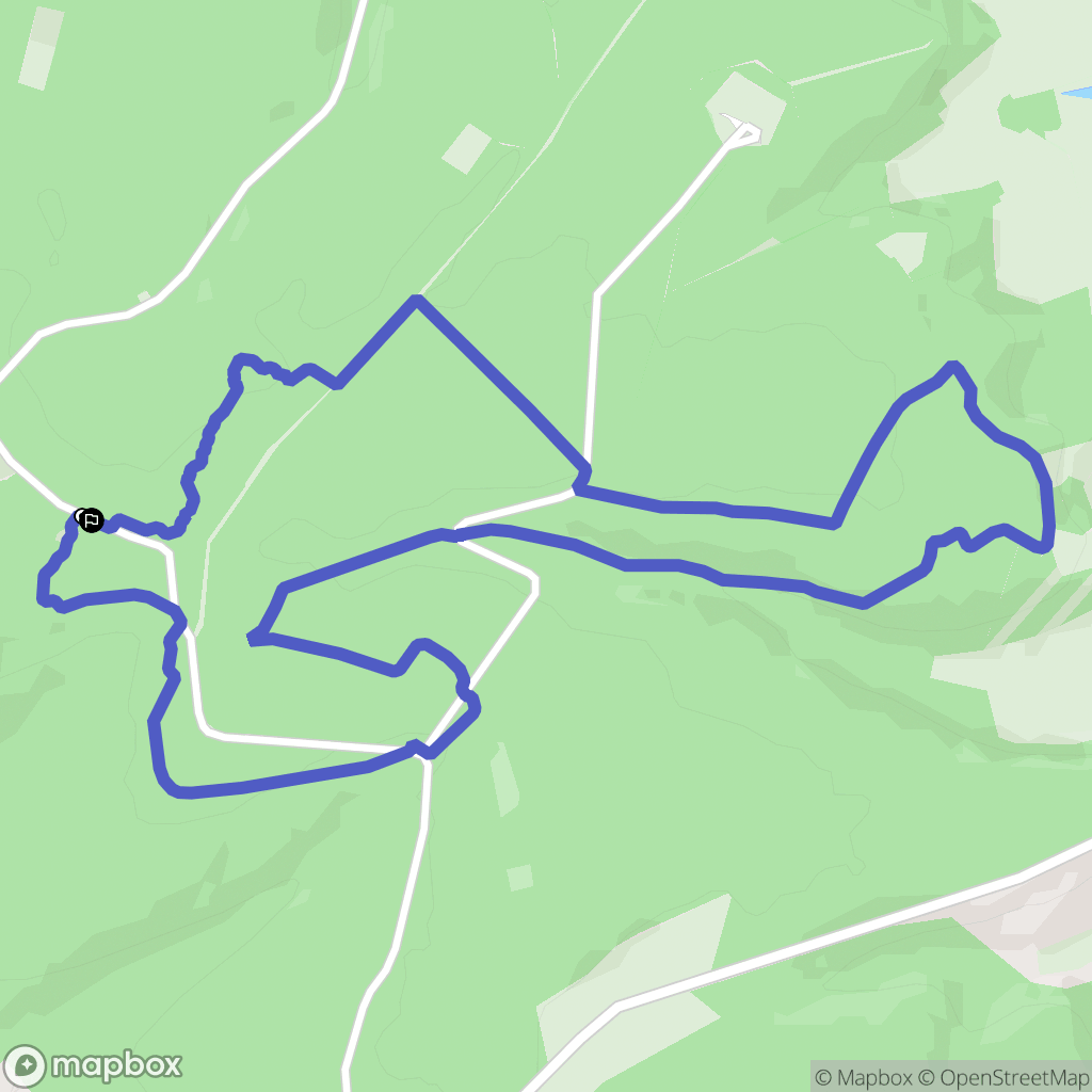 Fleury-devant-Douaumont : carte du parcours de randonnée - France