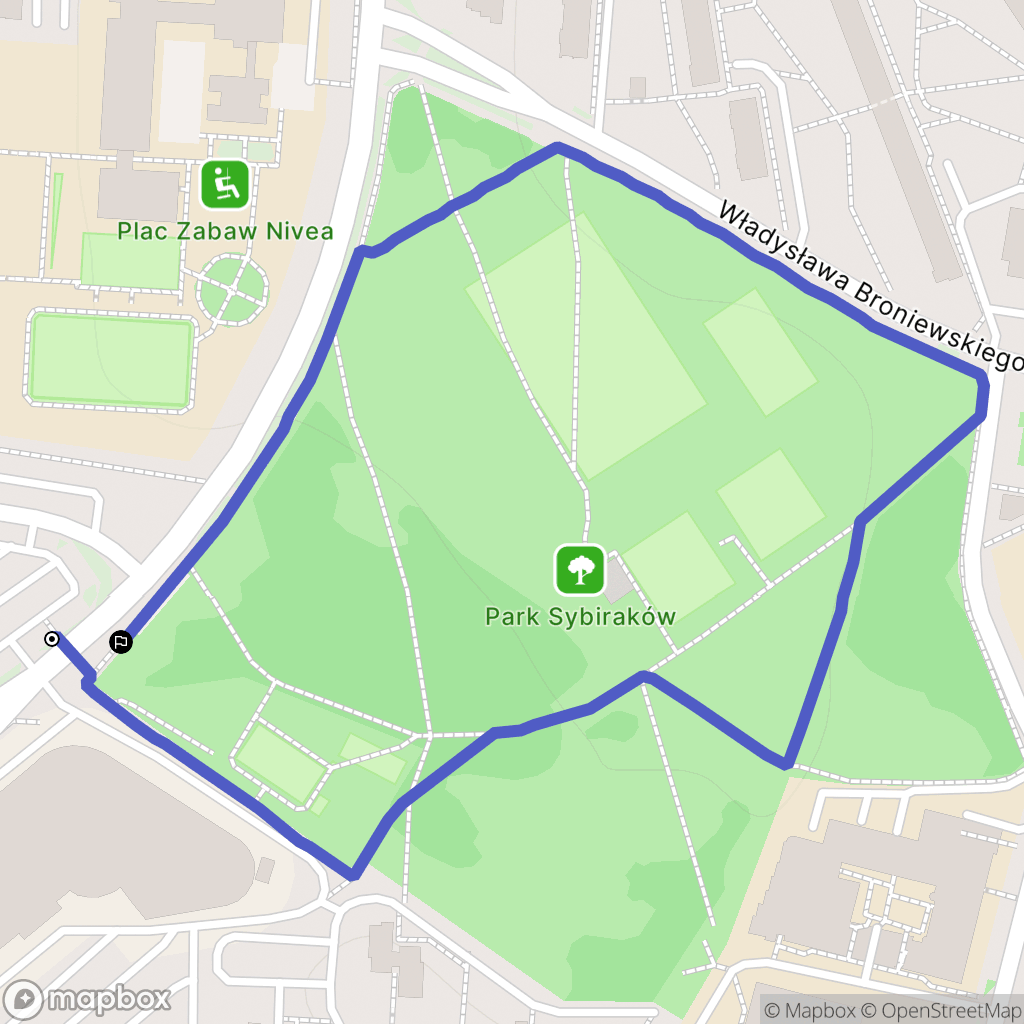 Rzeszów: mapa trasy - Poland