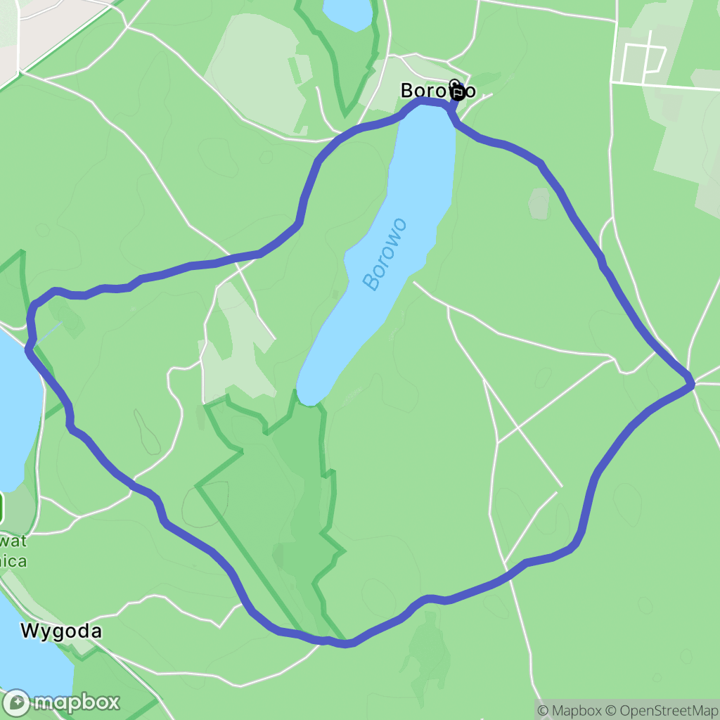 Nowy Dwór Wejherowski: mapa trasy - Poland