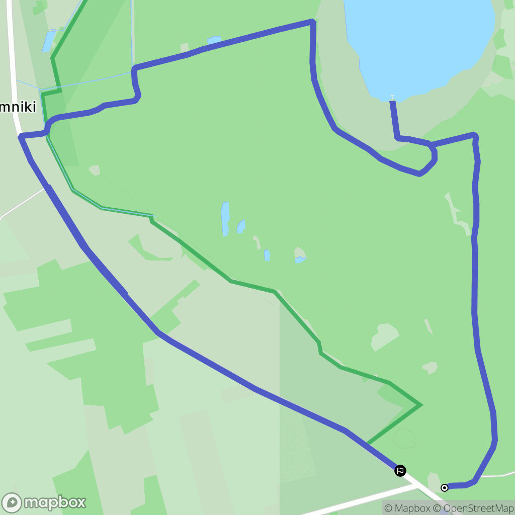 Wola Wereszczyńska: mapa trasy - Poland