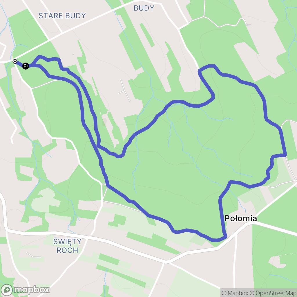 Rzeszów: mapa trasy - Poland