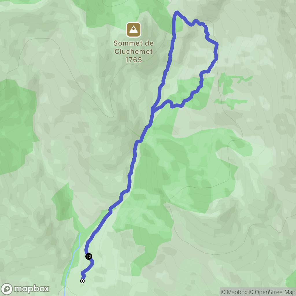 Tartonne : carte du parcours de randonnée - France