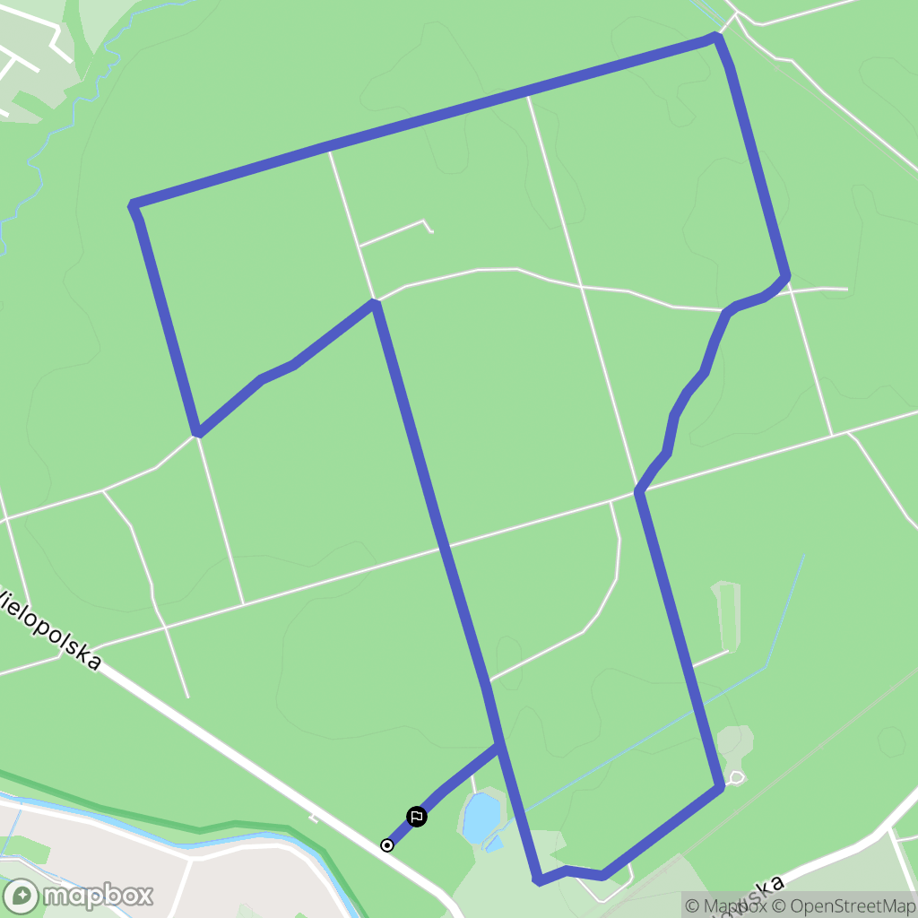 Rybnik: mapa trasy - Poland
