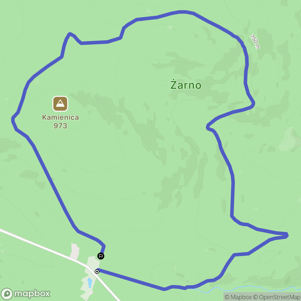 Szklarska Poręba: mapa trasy - Poland