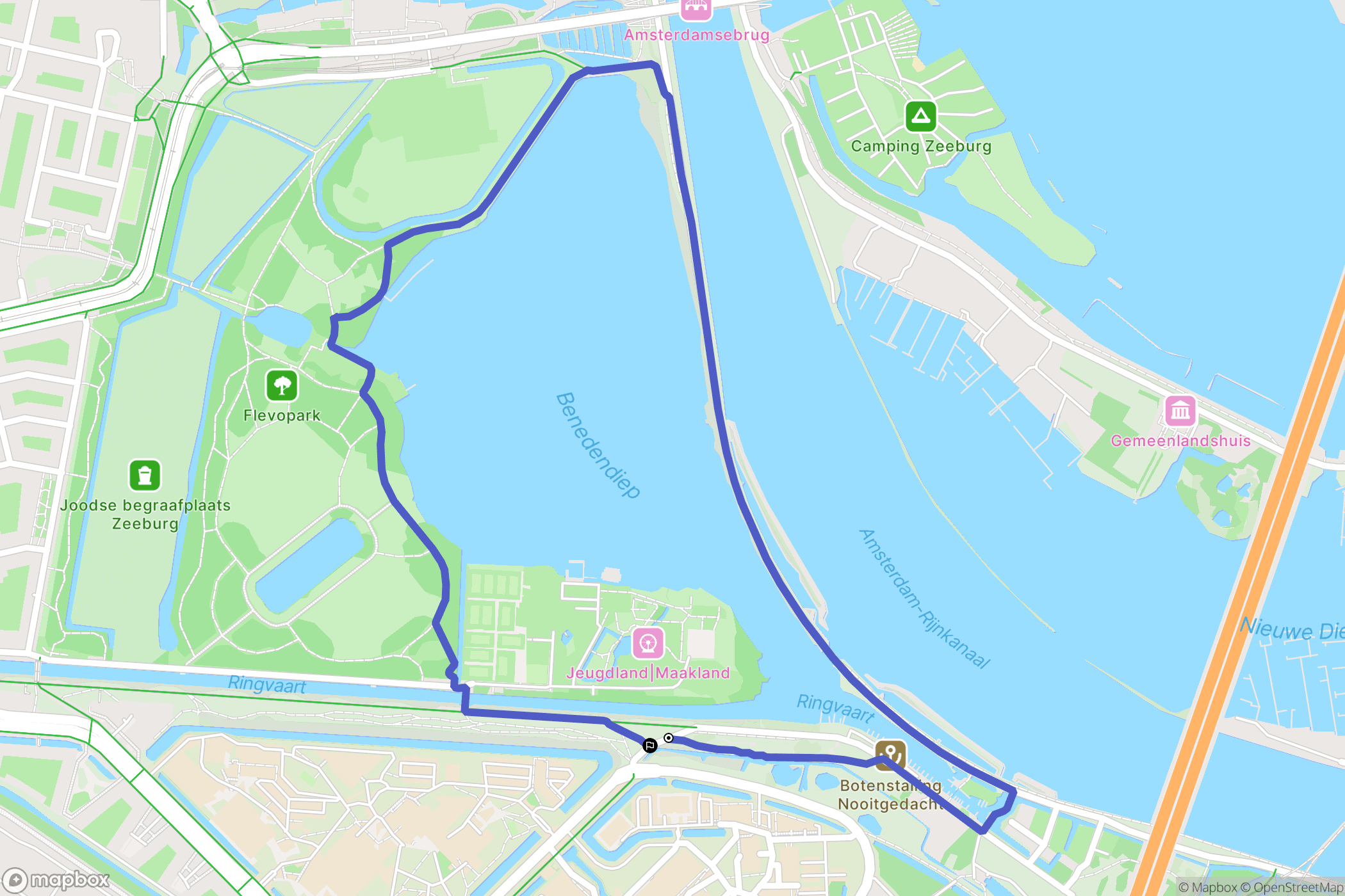 Amsterdam: routekaart voor buitenactiviteiten - Netherlands