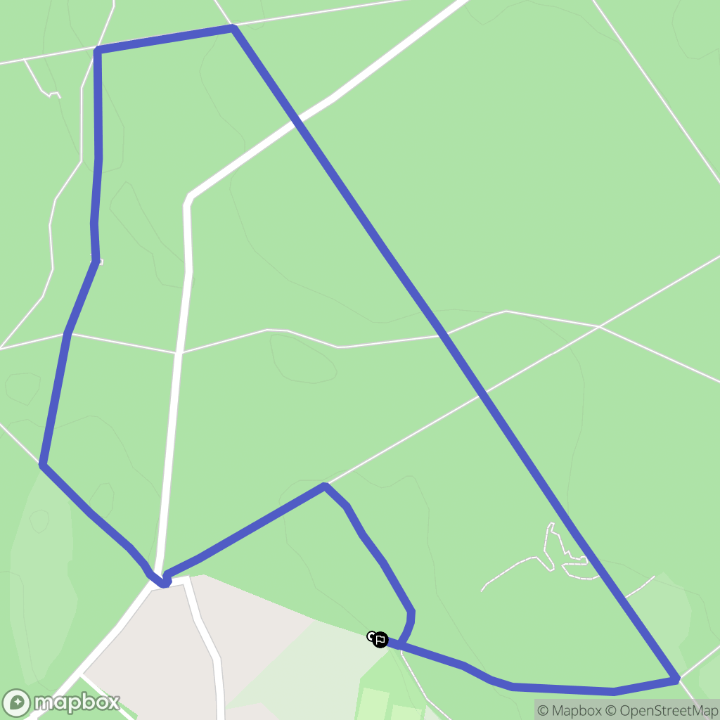 Paucourt : carte du parcours de randonnée - France