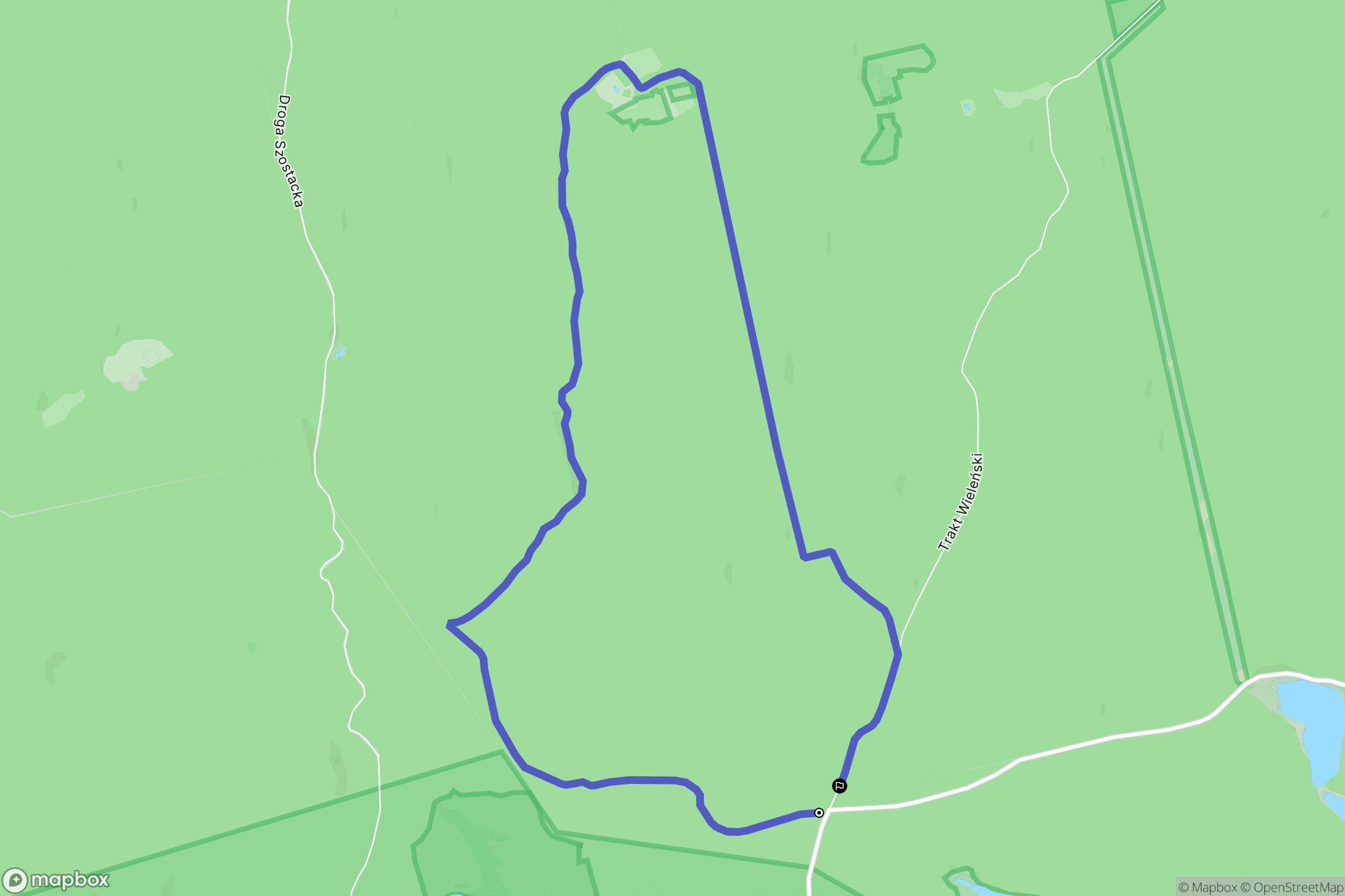 Samita: mapa trasy - Poland