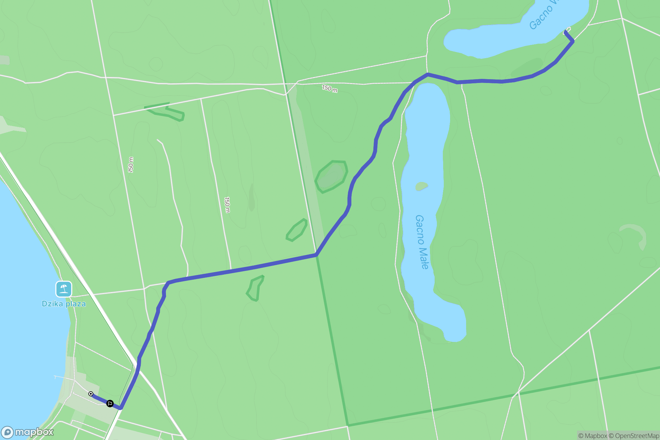 Funka: mapa trasy - Poland