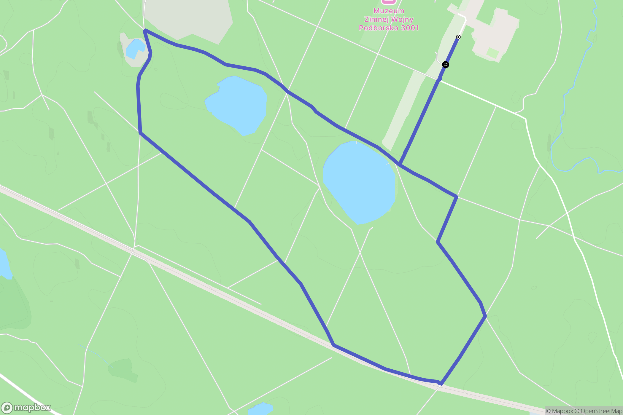 Dobrowo: mapa trasy - Poland