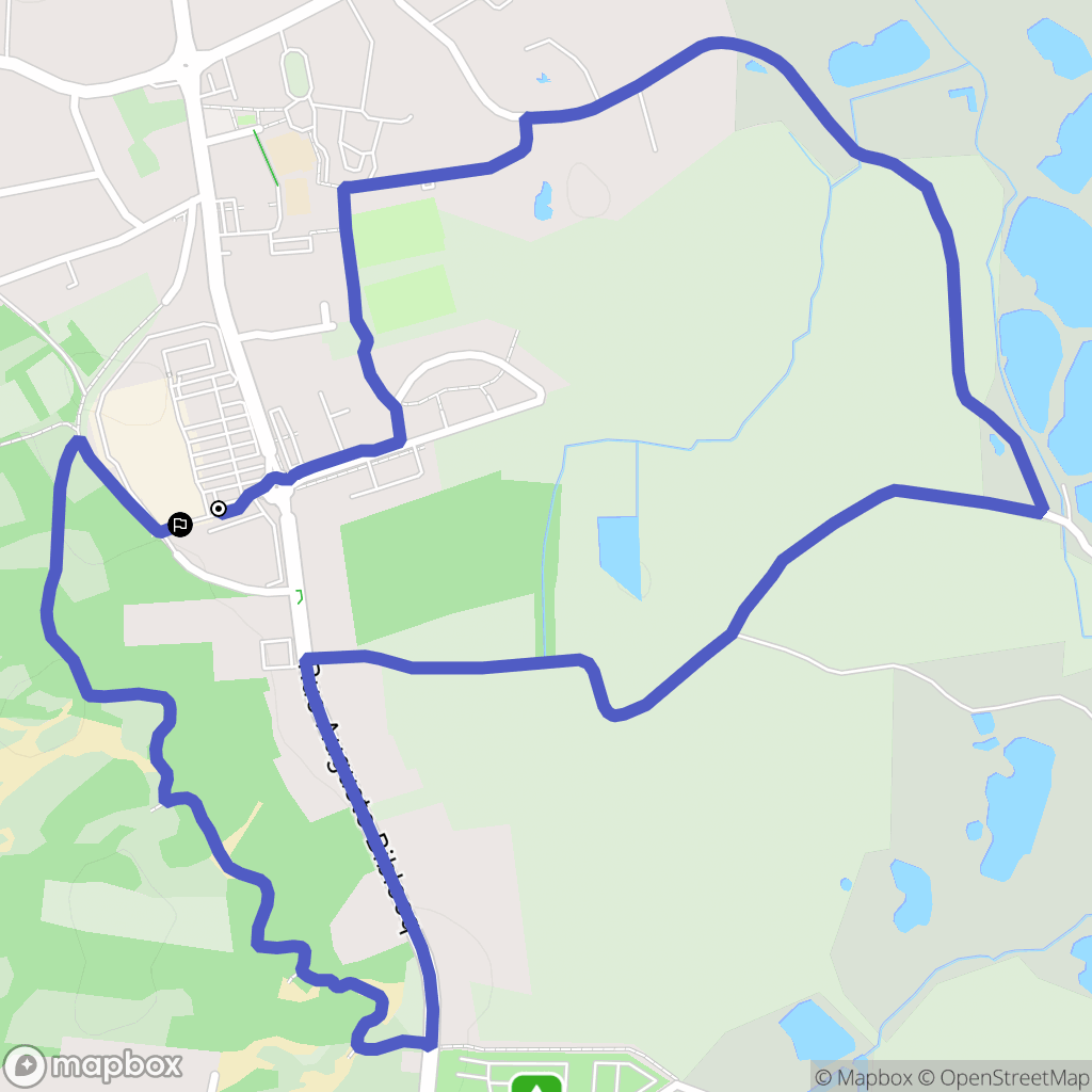 Merlimont : carte du parcours de randonnée - France