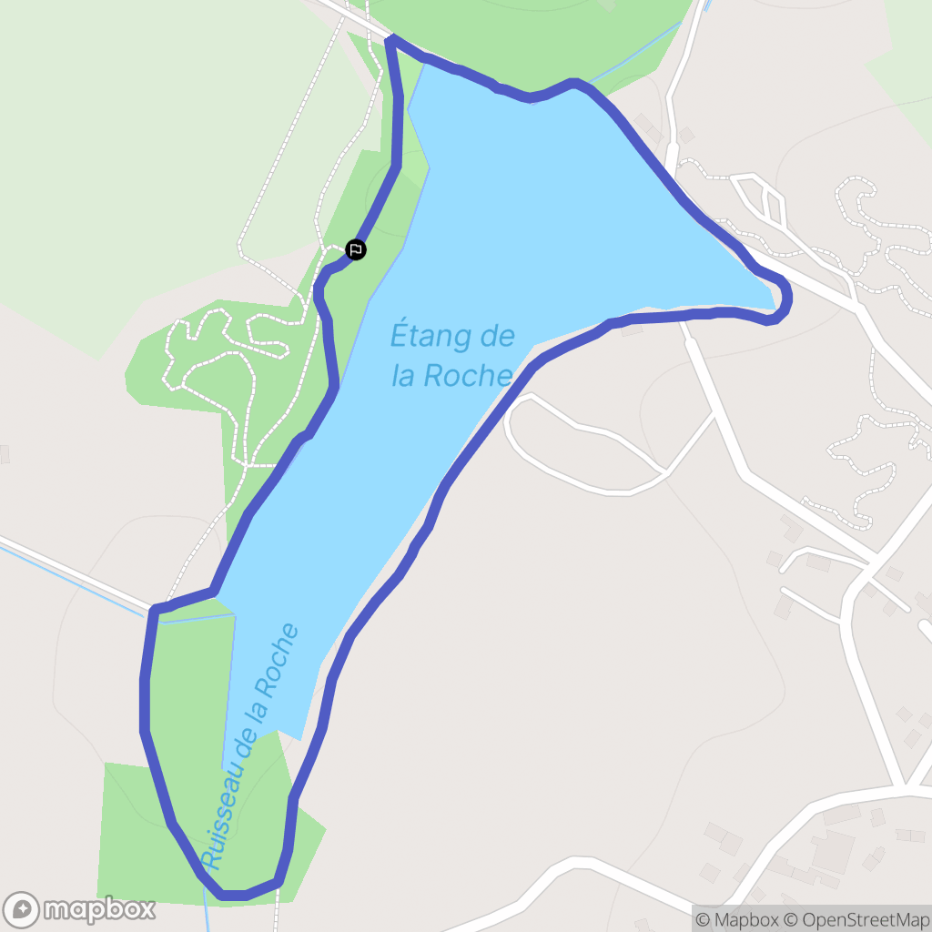 Marsac-sur-Don : carte du parcours de randonnée - France