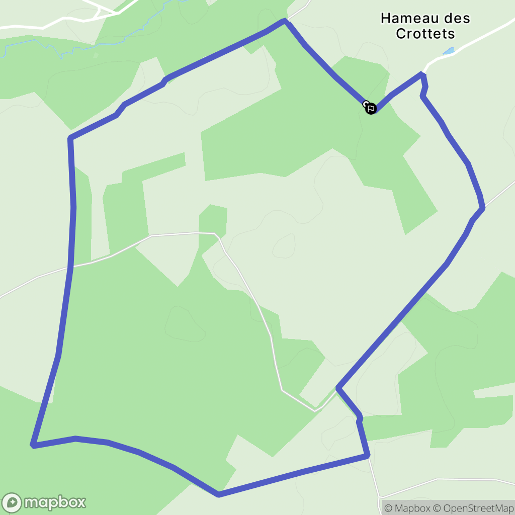 Beaulieu-sur-Loire : carte du parcours de randonnée - France
