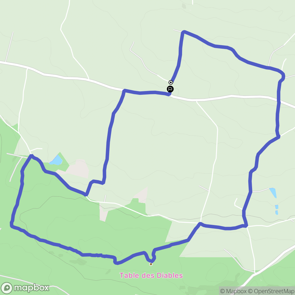 Torcé-Viviers-en-Charnie : carte du parcours de randonnée - France
