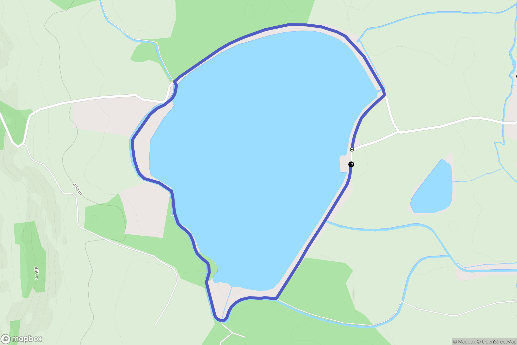 Thoisy-le-Désert : carte du parcours de randonnée - France