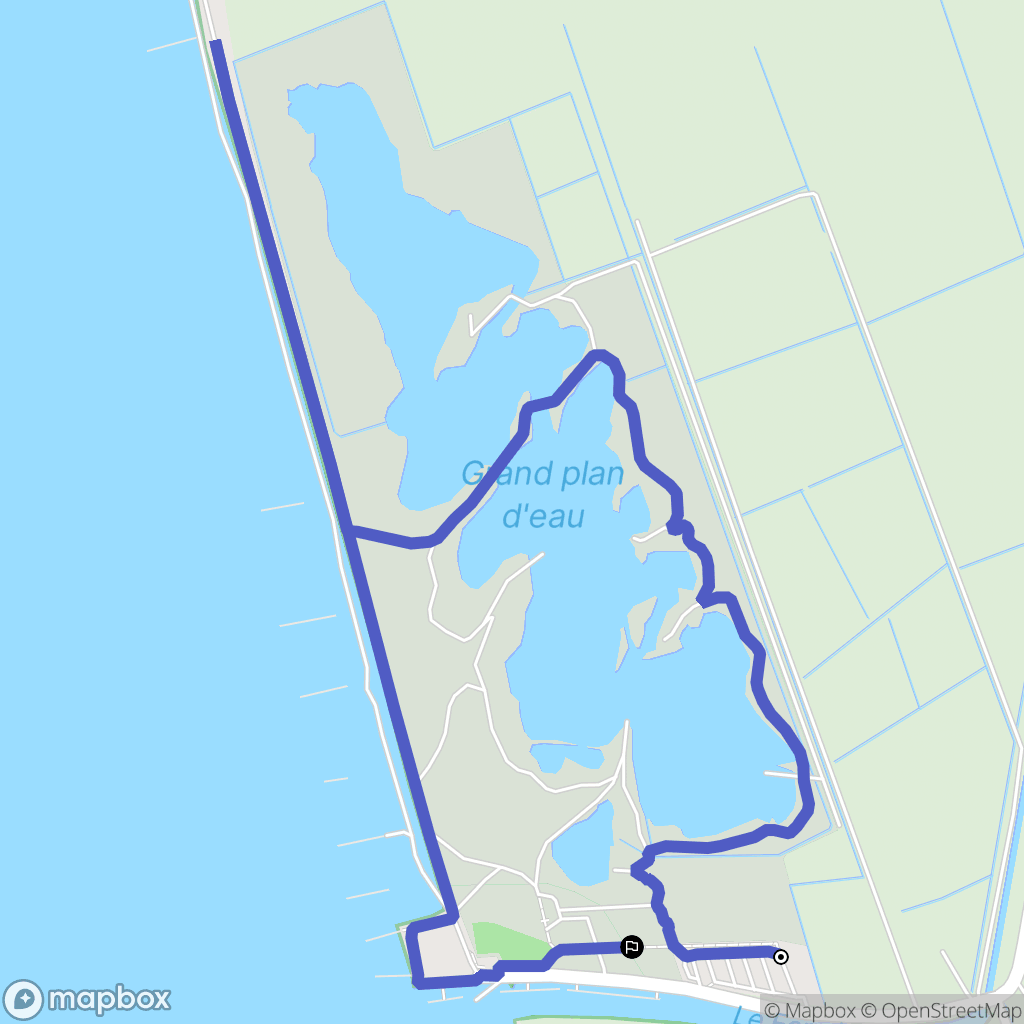 Saint-Sorlin-de-Conac : carte du parcours de randonnée - France