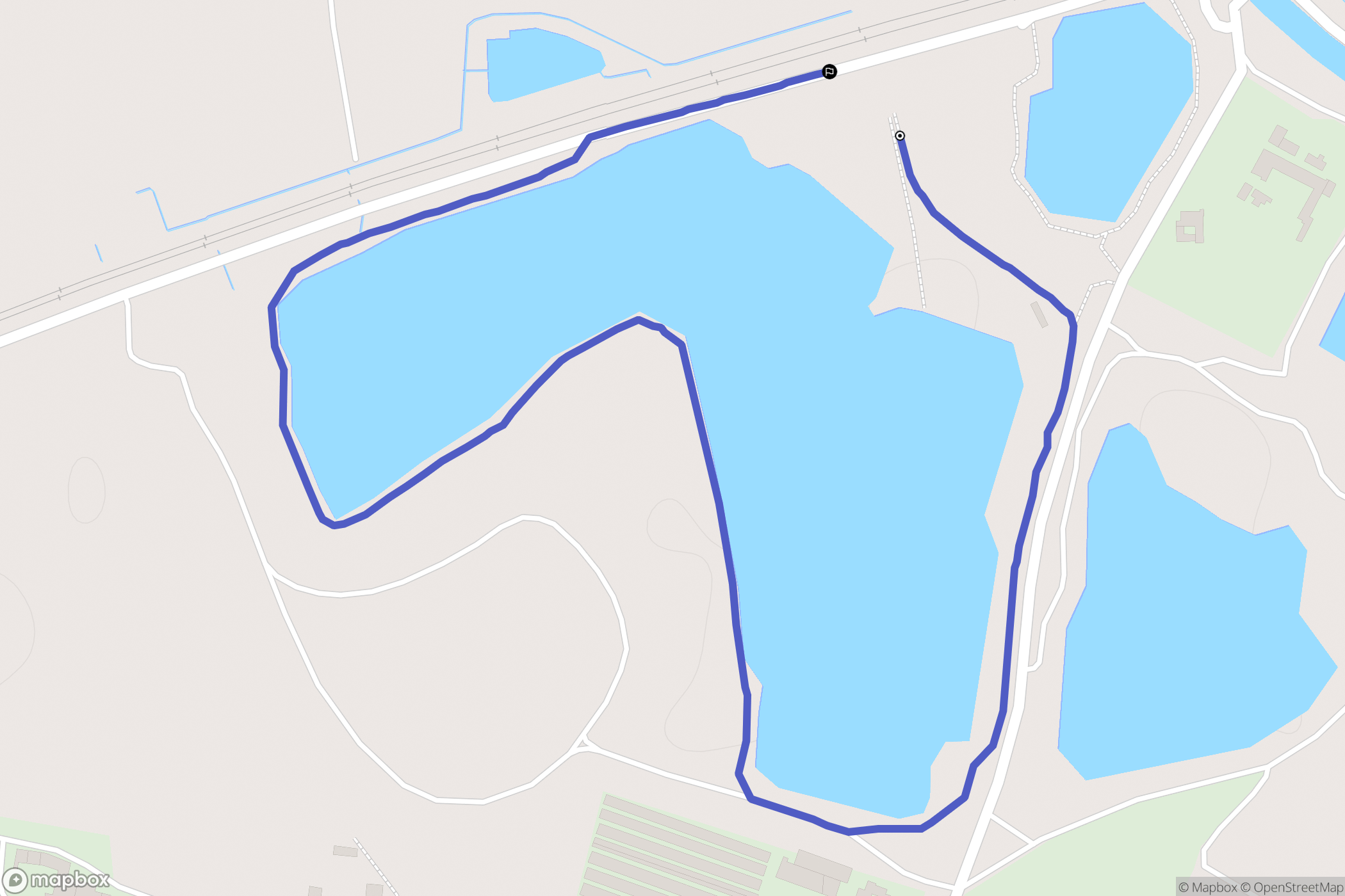 Vergèze : carte du parcours de randonnée - France