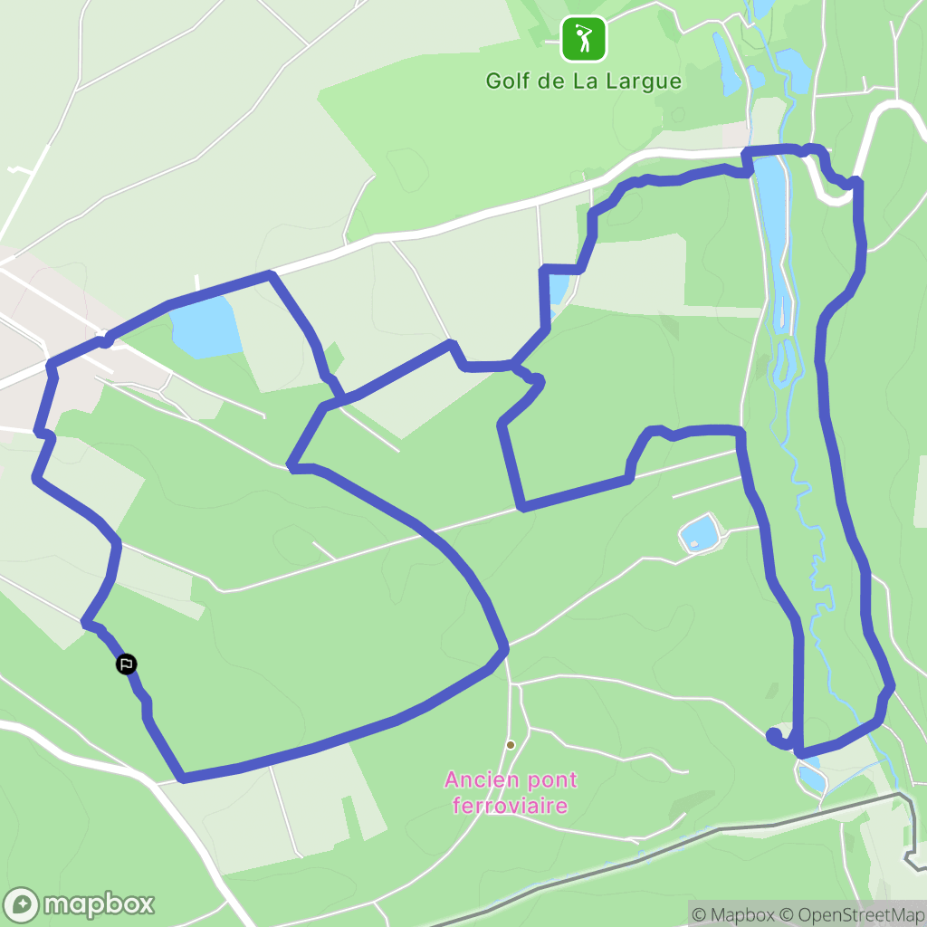 Pfetterhouse : carte du parcours de randonnée - France