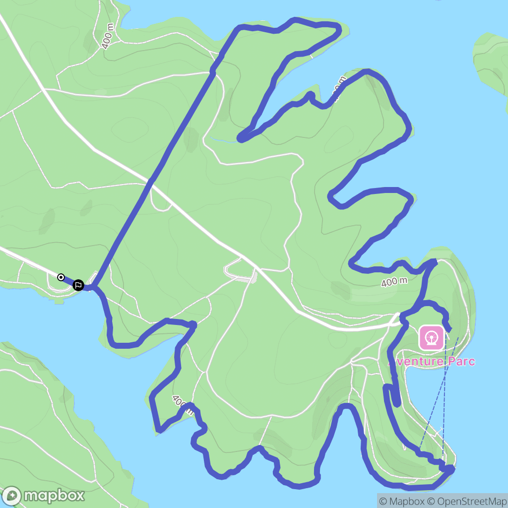 Pexonne : carte du parcours de randonnée - France