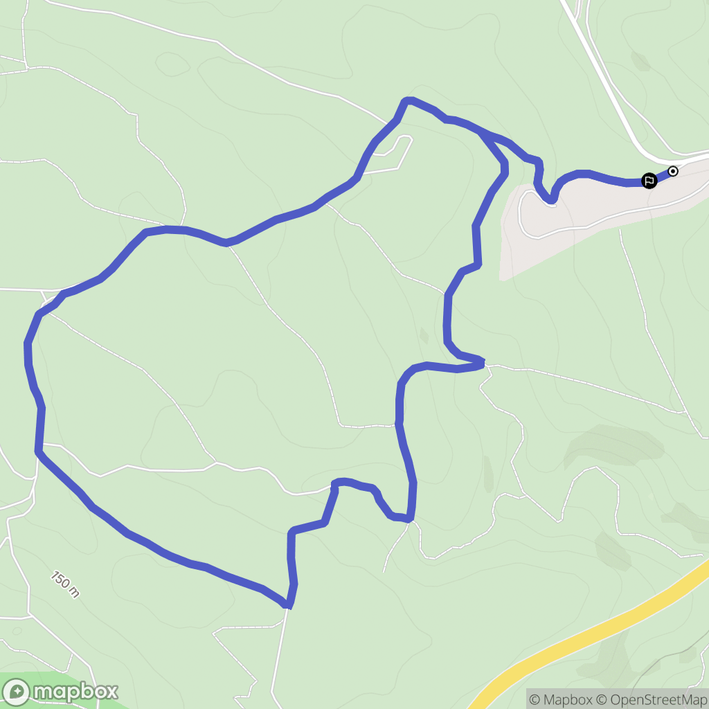 Ensuès-la-Redonne : carte du parcours de randonnée - France