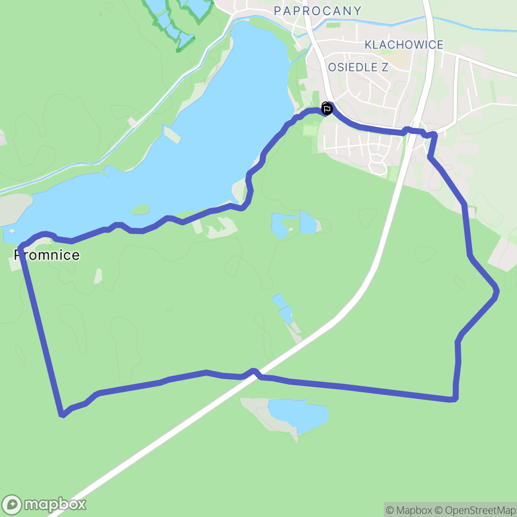 Tychy: mapa trasy - Poland