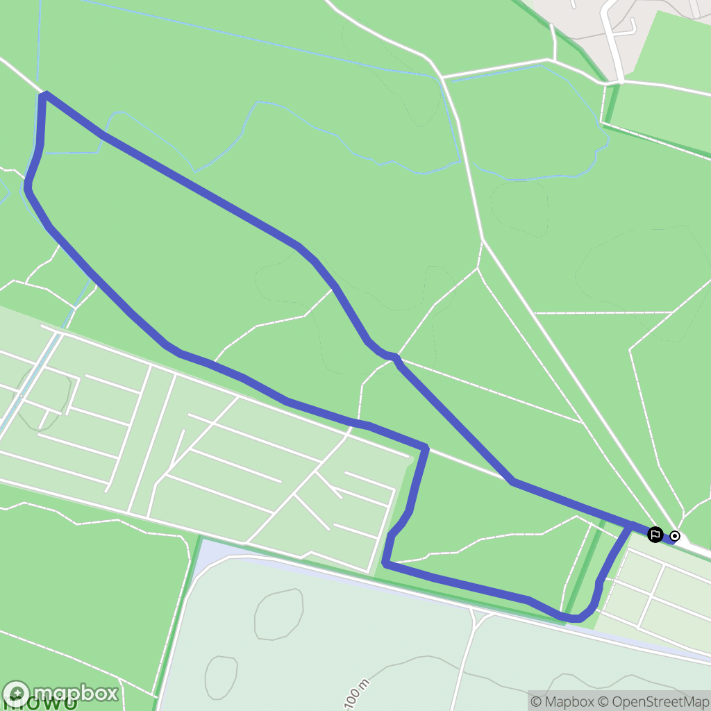 Warszawa: mapa trasy - Poland