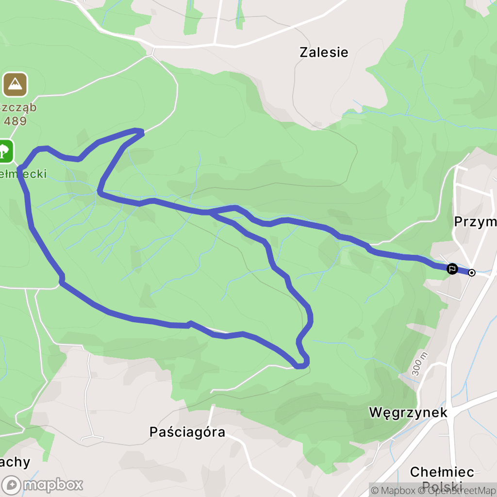 Marcinkowice: mapa trasy - Poland