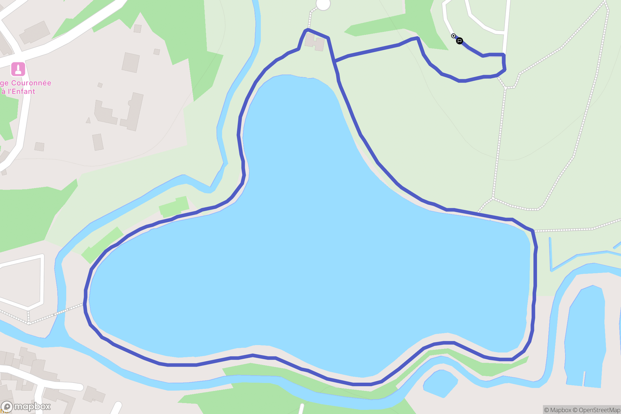 Talmont-Saint-Hilaire : carte du parcours de randonnée - France