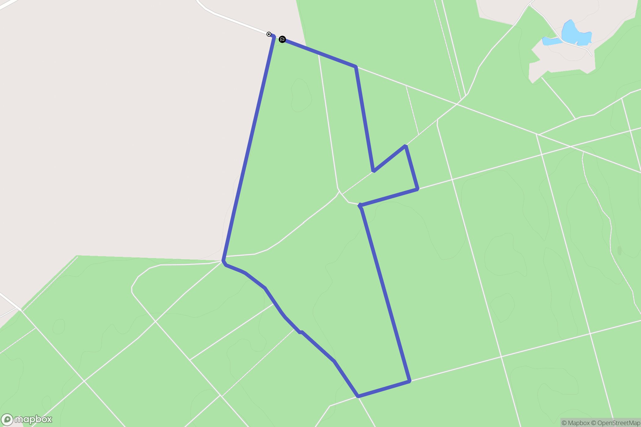 Lubochnia: mapa trasy - Poland