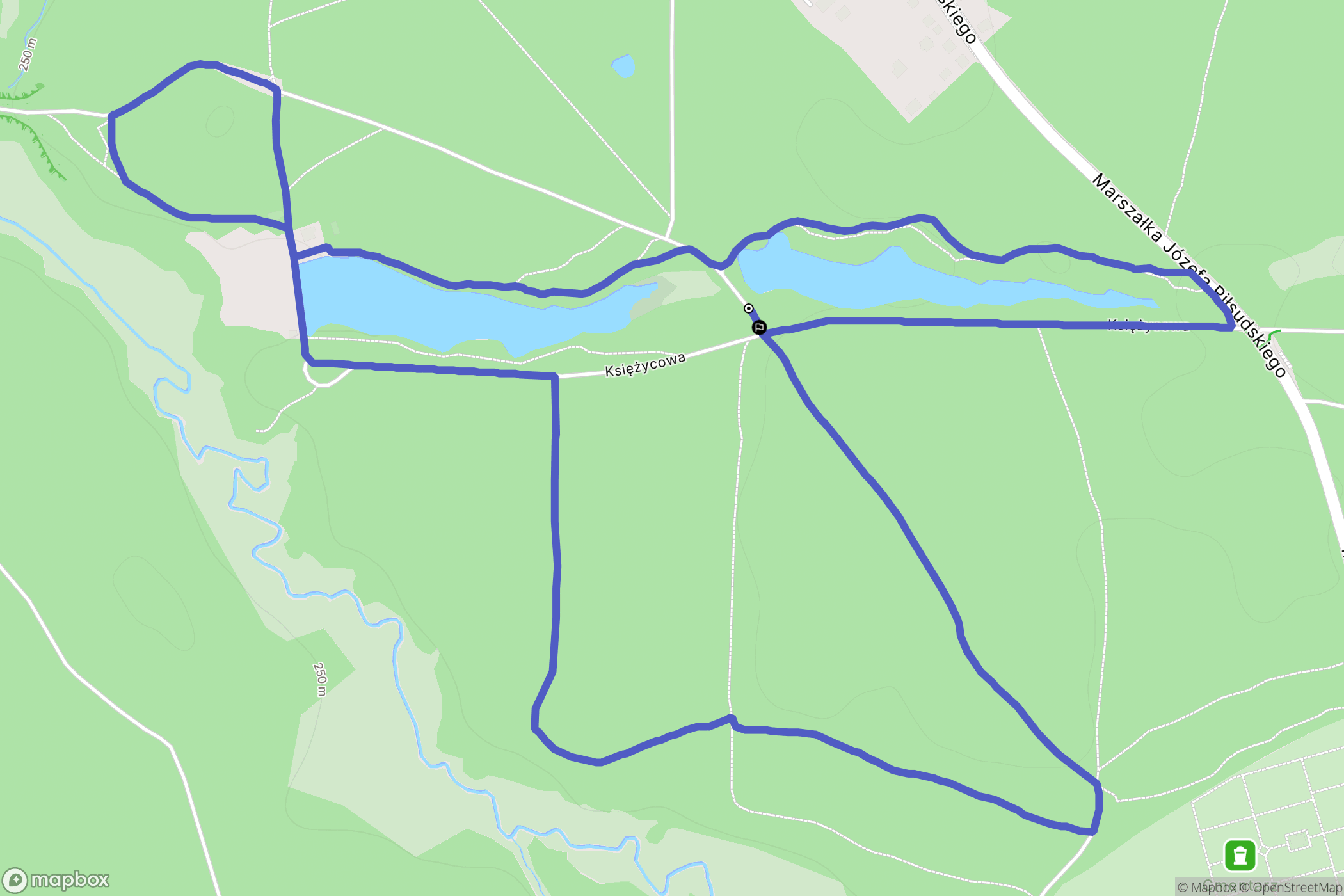 Ruda Śląska: mapa trasy - Poland