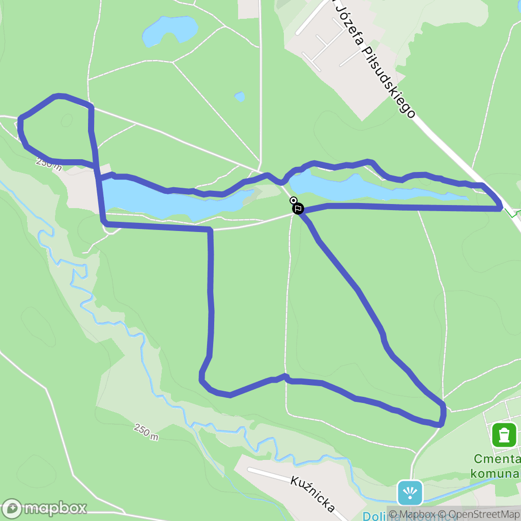 Ruda Śląska: mapa trasy - Poland