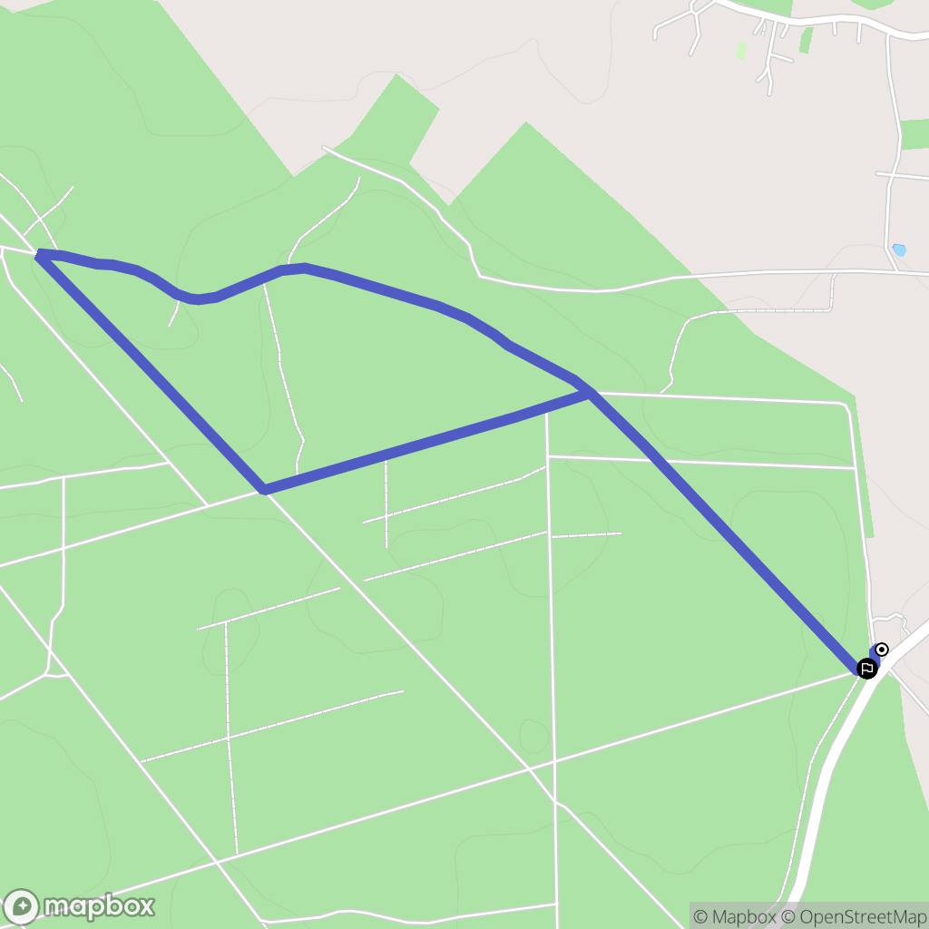 Nowa Wieś: mapa trasy - Poland