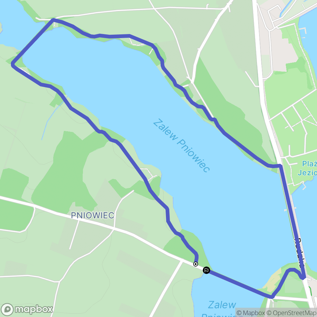 Rybnik: mapa trasy - Poland