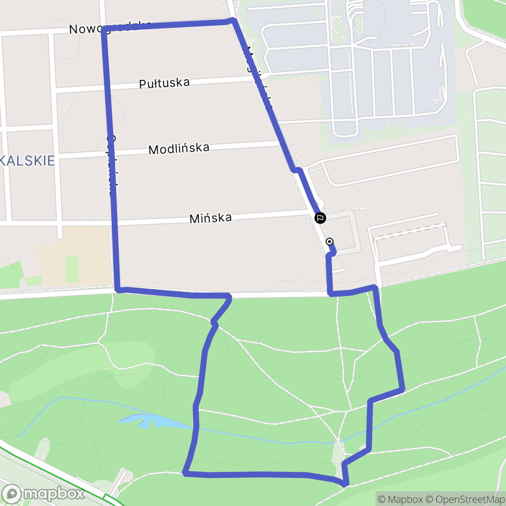 Poznań: mapa trasy - Poland