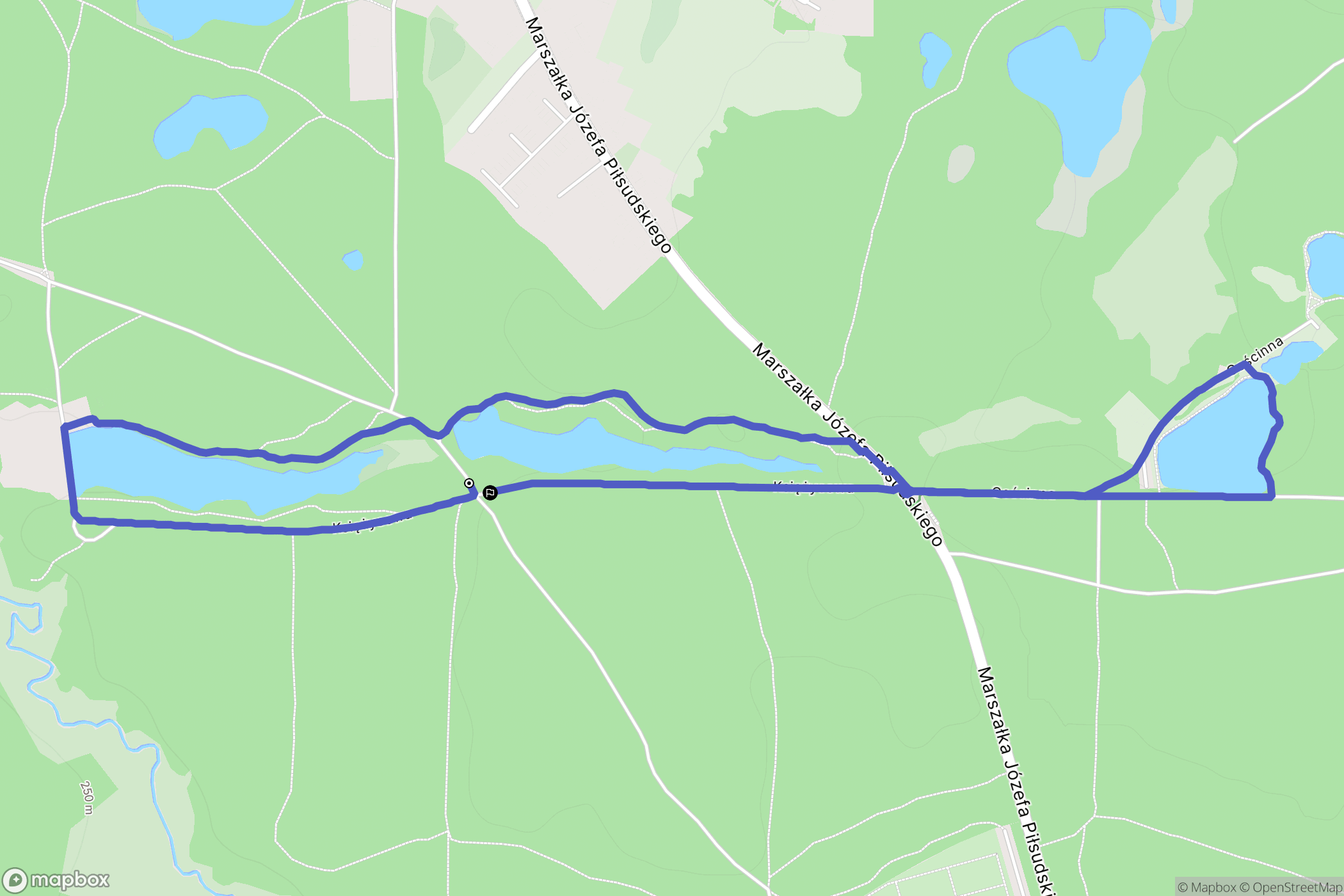 Ruda Śląska: mapa trasy - Poland