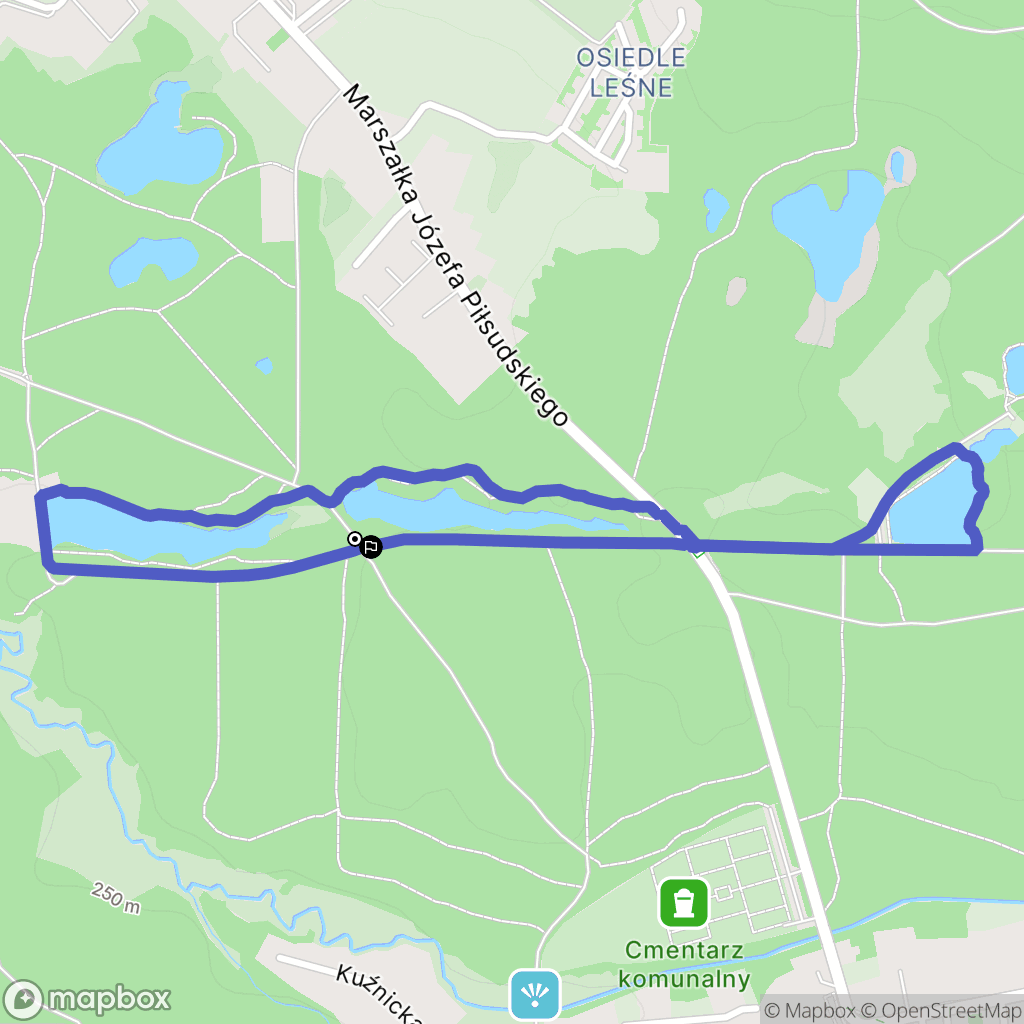 Ruda Śląska: mapa trasy - Poland