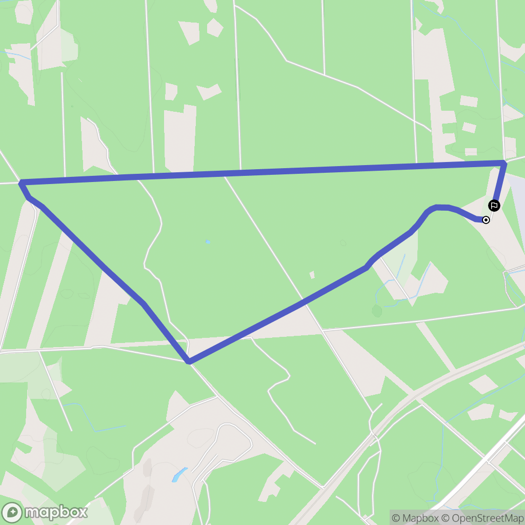 Libiąż: mapa trasy - Poland