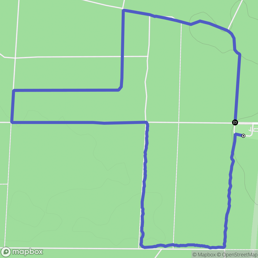 Wandzin: mapa trasy - Poland