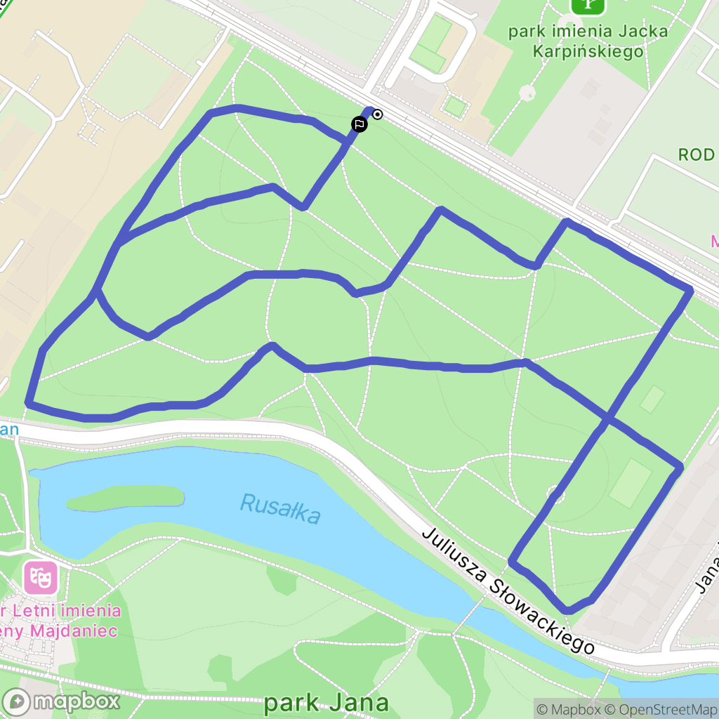 Szczecin: mapa trasy - Poland