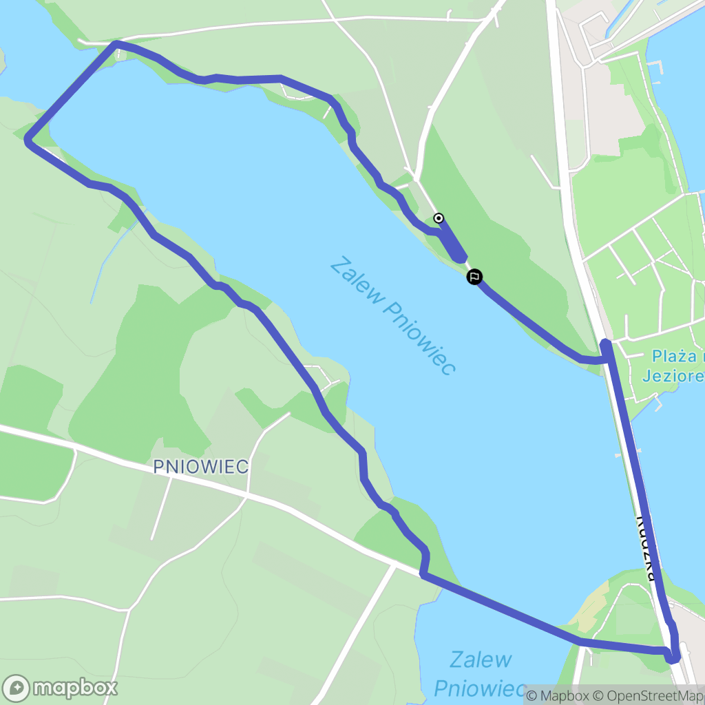 Rybnik: mapa trasy - Poland