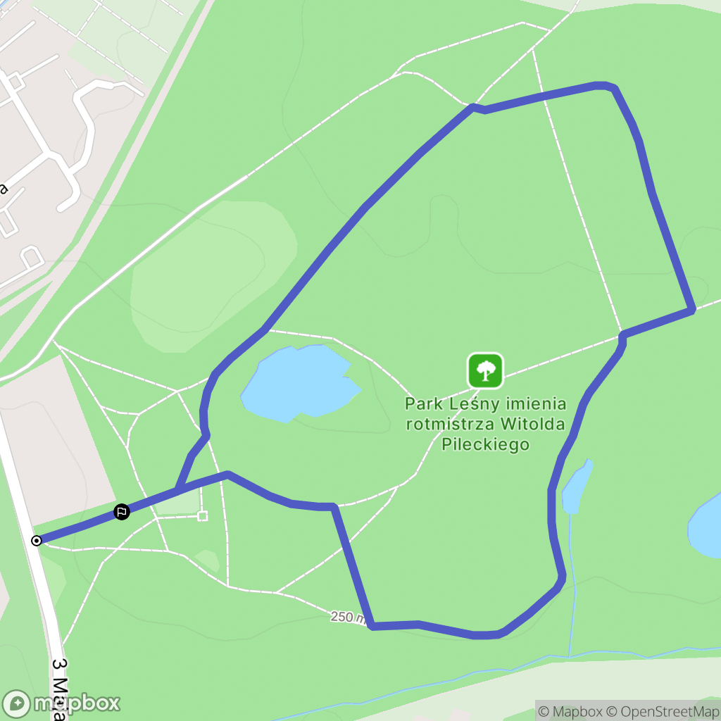 Zabrze: mapa trasy - Poland
