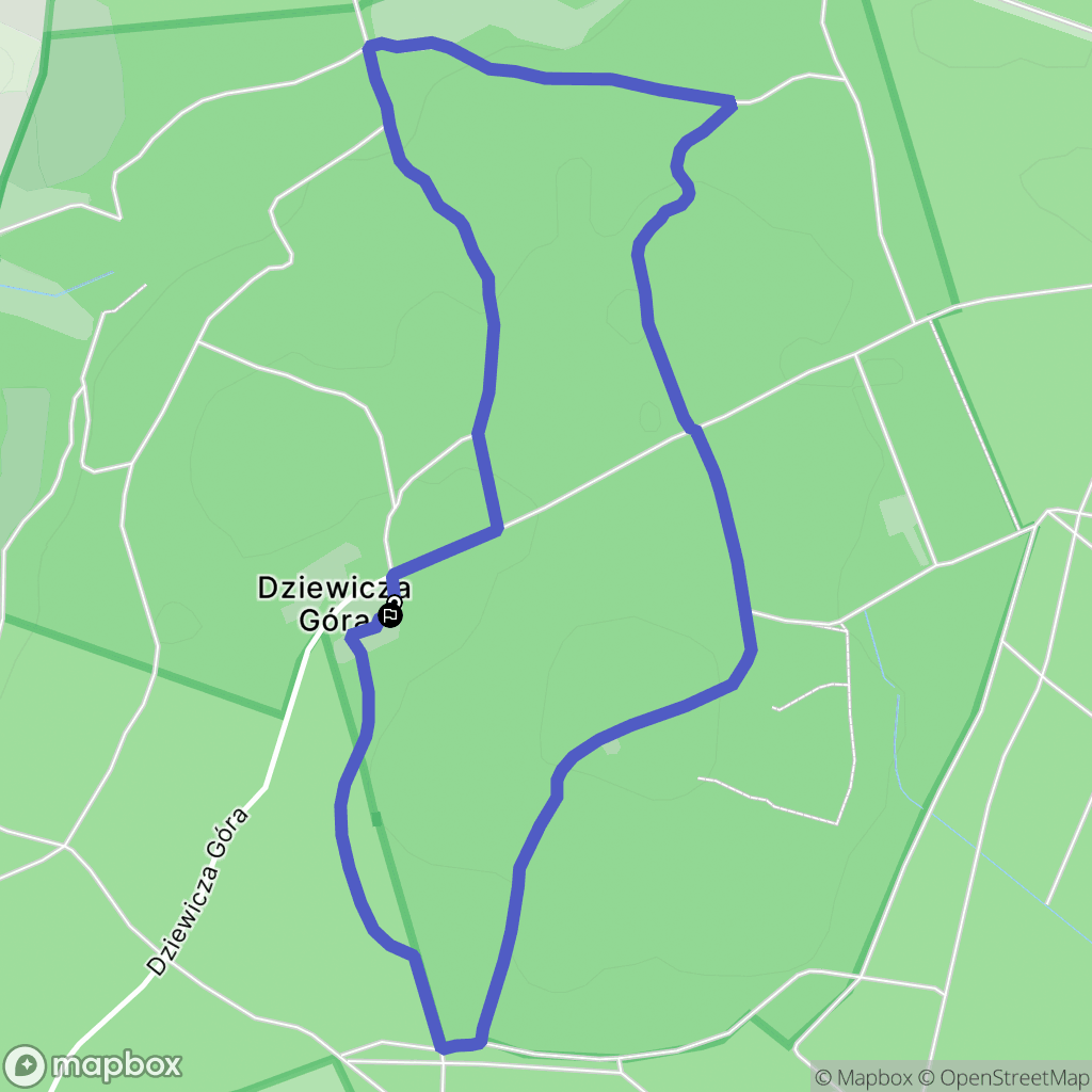 Czerwonak: mapa trasy - Poland
