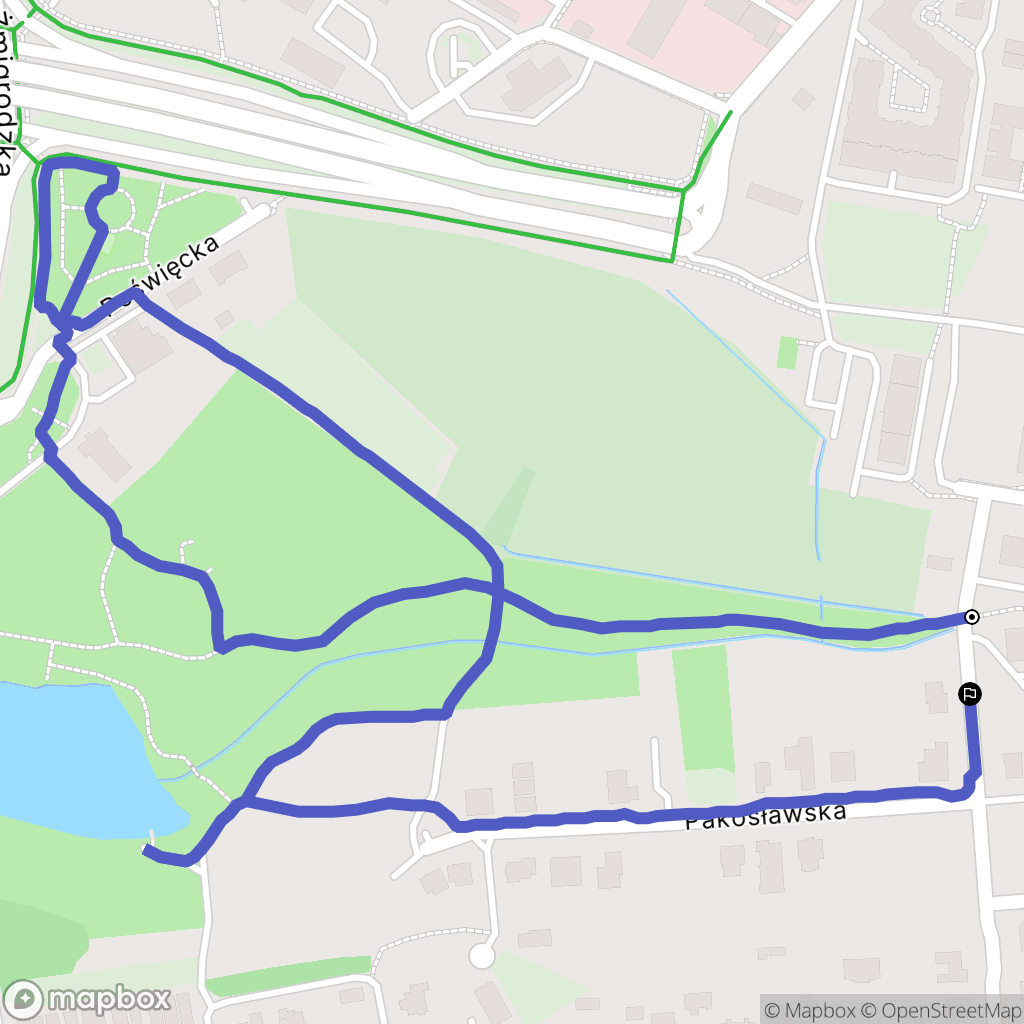 Wrocław: mapa trasy - Poland