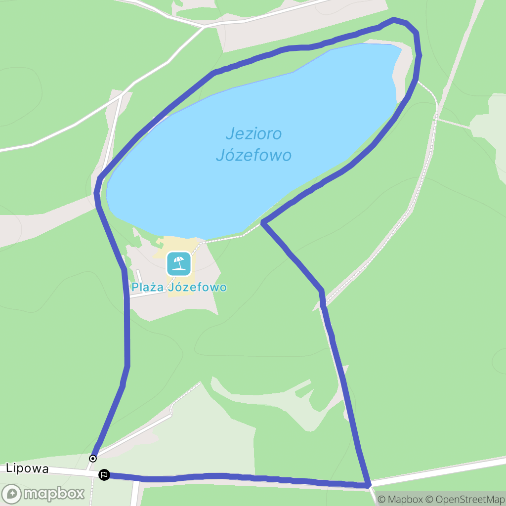Szembekowo: mapa trasy - Poland