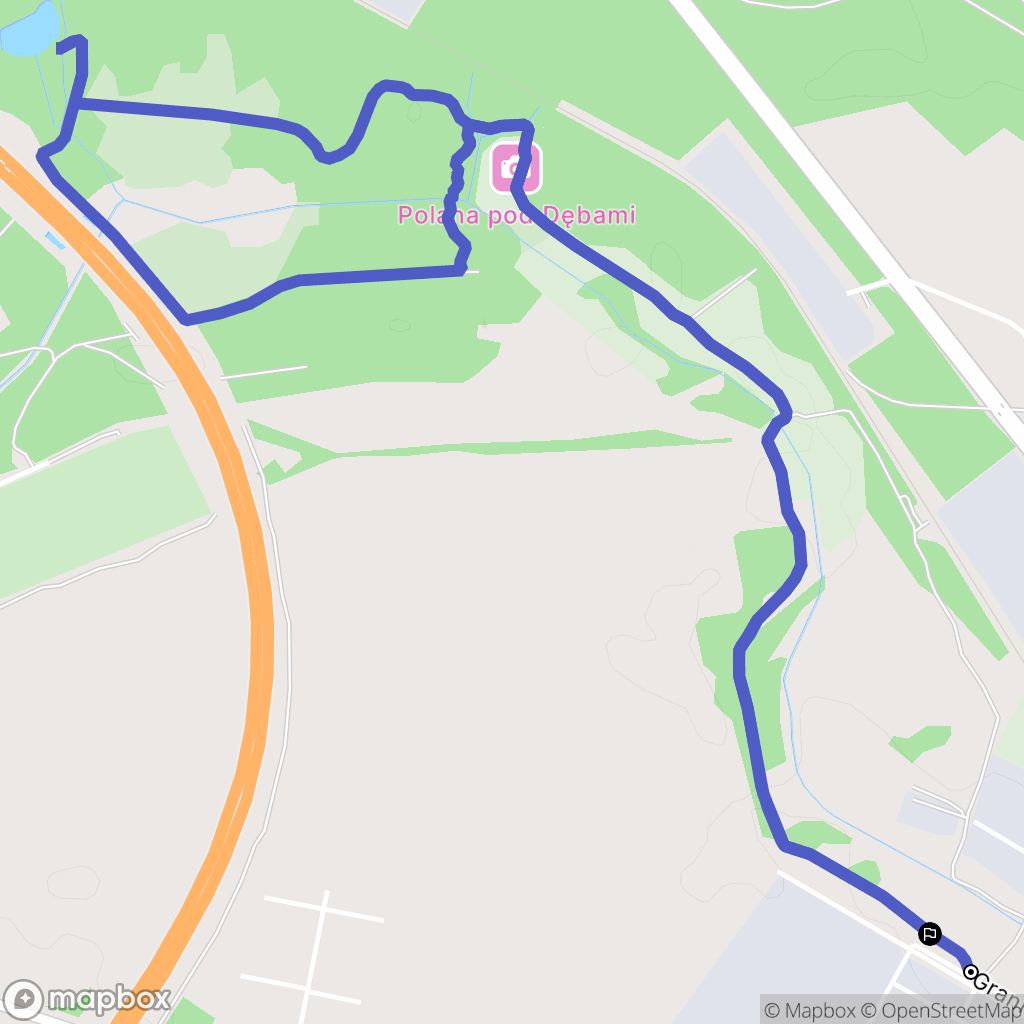 Lubin: mapa trasy - Poland