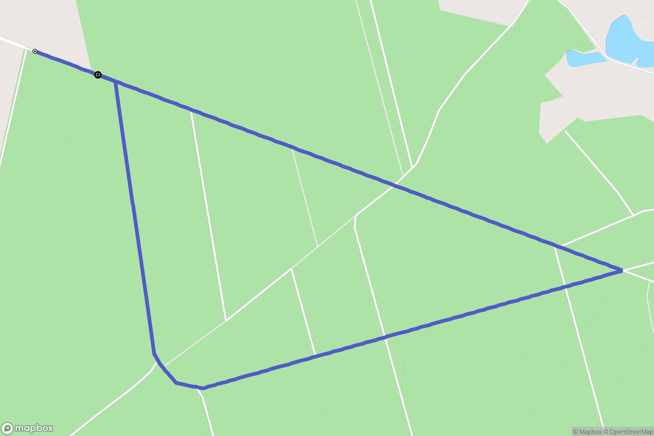 Lubochnia: mapa trasy - Poland