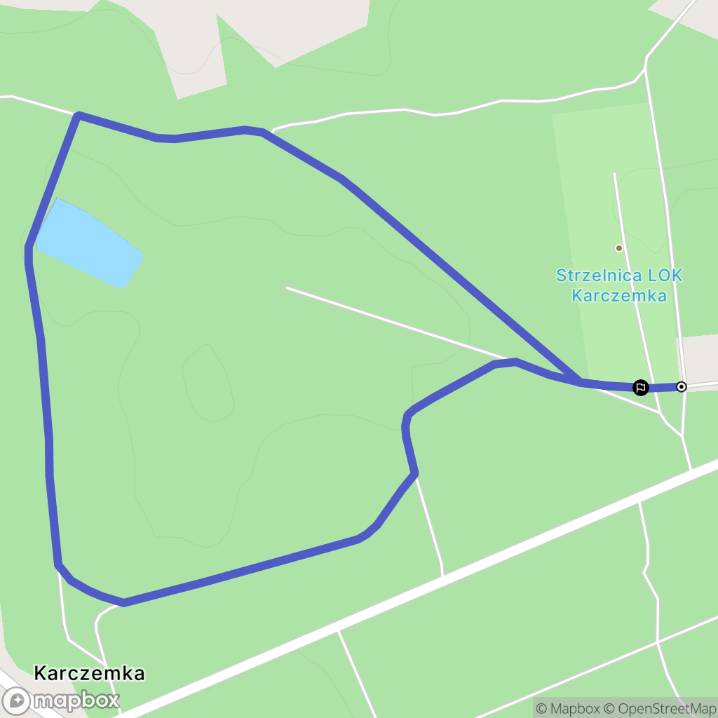 Ludwina: mapa trasy - Poland