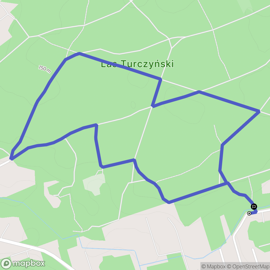 Kleosin: mapa trasy - Poland